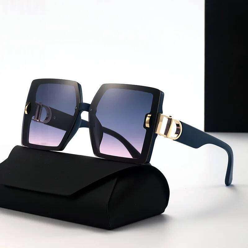 2025 new high-end large frame D-mill sunglasses for womenDS-25022 26Y0205