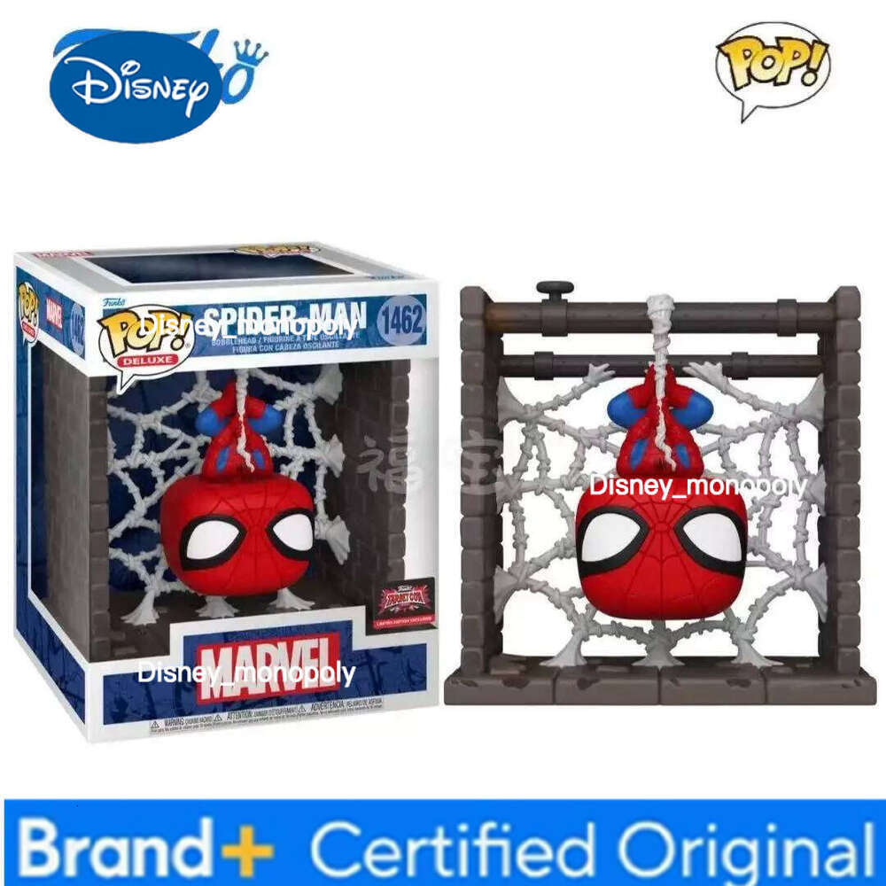 Disney Spider-Punk Action Marvel Series Anime Mayday Parker Figure Model Original Limited Edition Collect Decoration Toys Gifts H260205