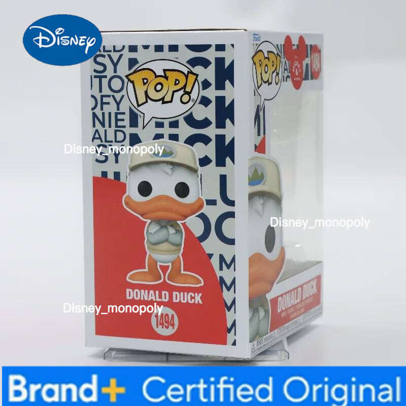 Disney Funko POP Original Mickey Mouse Donald Duck Action Figure Collectible Toy Desktop Ornament Christmas Gift for Boys Girls H260205