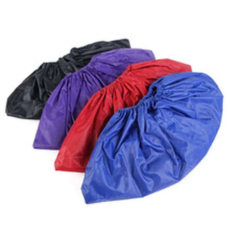 Boots Shoe Cover Rubber Thicken Rain Reusable Elasticity Overshoes Anti-slip Bike Boot Protector Covers Dropshipping S260204