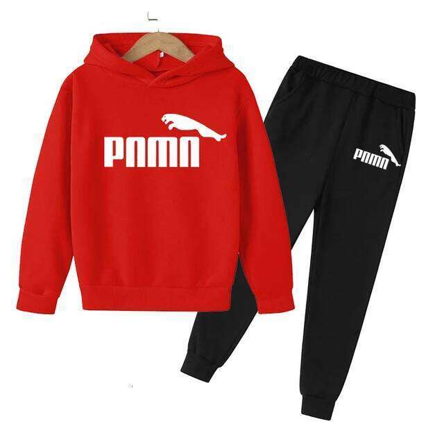 2026 Spring Autumn Tracksuit 2pcs Set Boy Girl Kid's Clothes Hoodie+Pants Suit 3-12 Years Children Holiday Gifts X260205 - view 7