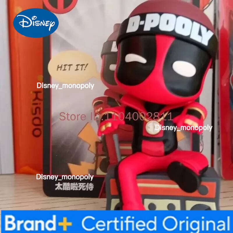 Disney Popmart Marvel Deadpool Series Blind Box - Surprise Fashion Desktop Decoration Collection Mysterious Toy Gift H260205