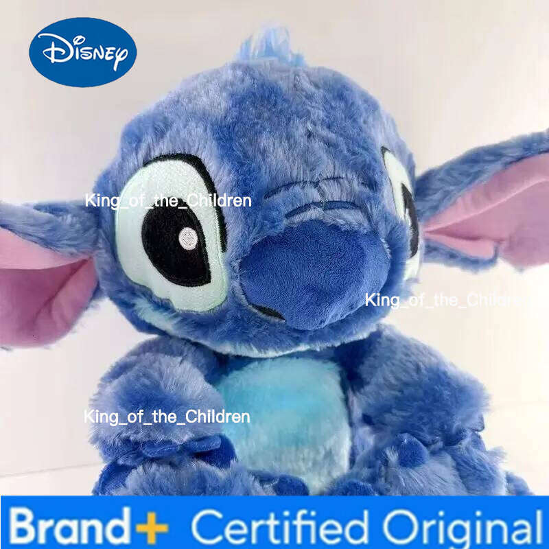 Disney Lilo&Stitch Plush Doll Breathing Kawai Soothing Toy Baby Music Light Pink Stitch Children Christmas Surprise Gift H260205
