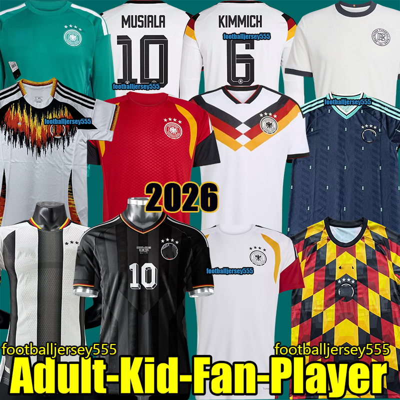 germany jersey 2026 world cup KROOS kids Deutschland Trikot camisa alemania maillot foot 4xl MUSIALA allemagne germany 25 26 em trikot football jersey dfb trikots