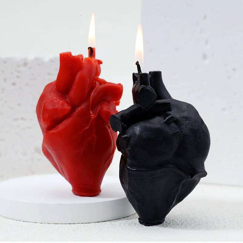 Art Heart Styling Creative Aromatherapy Home Decoration Ornament Candle S260204