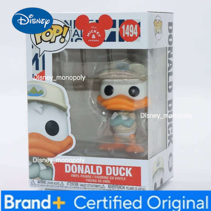 Disney Funko POP Original Mickey Mouse Donald Duck Action Figure Collectible Toy Desktop Ornament Christmas Gift for Boys Girls H260205