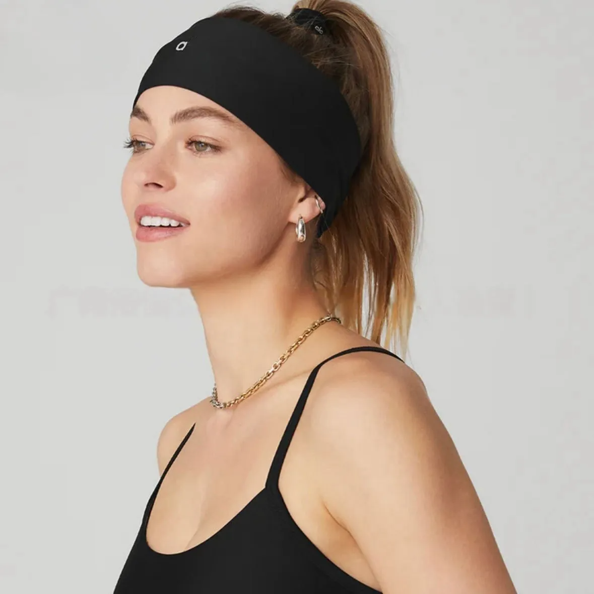 Hair Band High Elasticity Sweat Absorbing Yoga Exercise Running Headband for Woman Band Headband Running Fitness Anti Sweat Sports Accessories