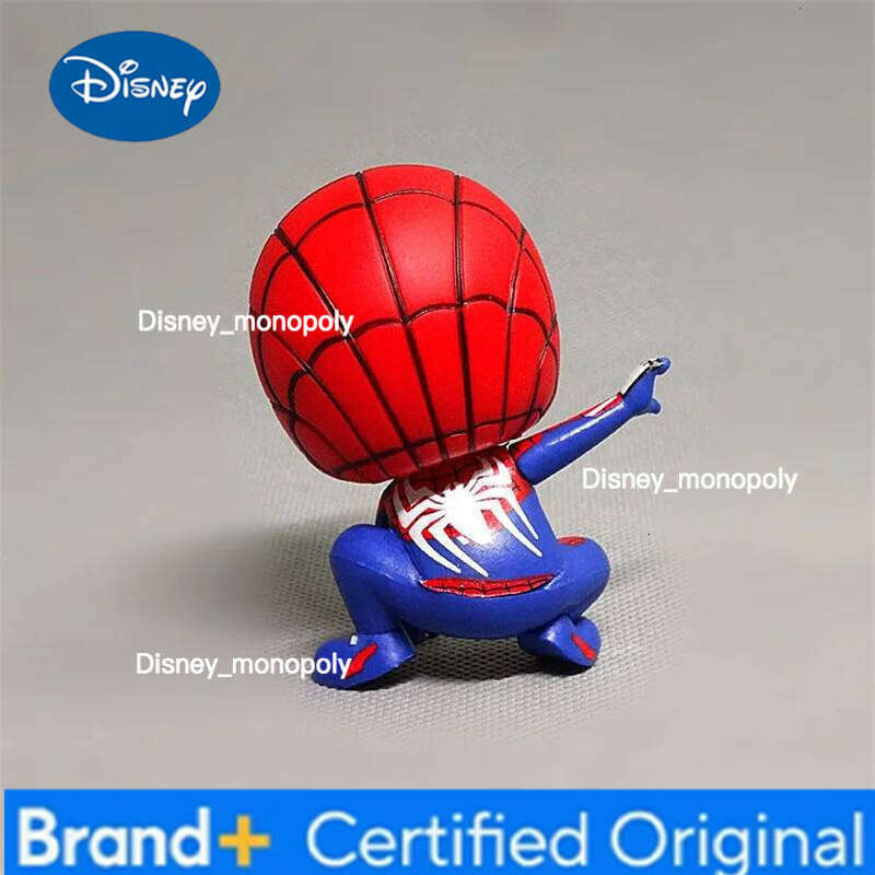 Disney Marvel Avengers Spider Man Cute Action Figure Posture Anime Decoration Collection Figurine Toy Model Ornaments Children Gift H26020511