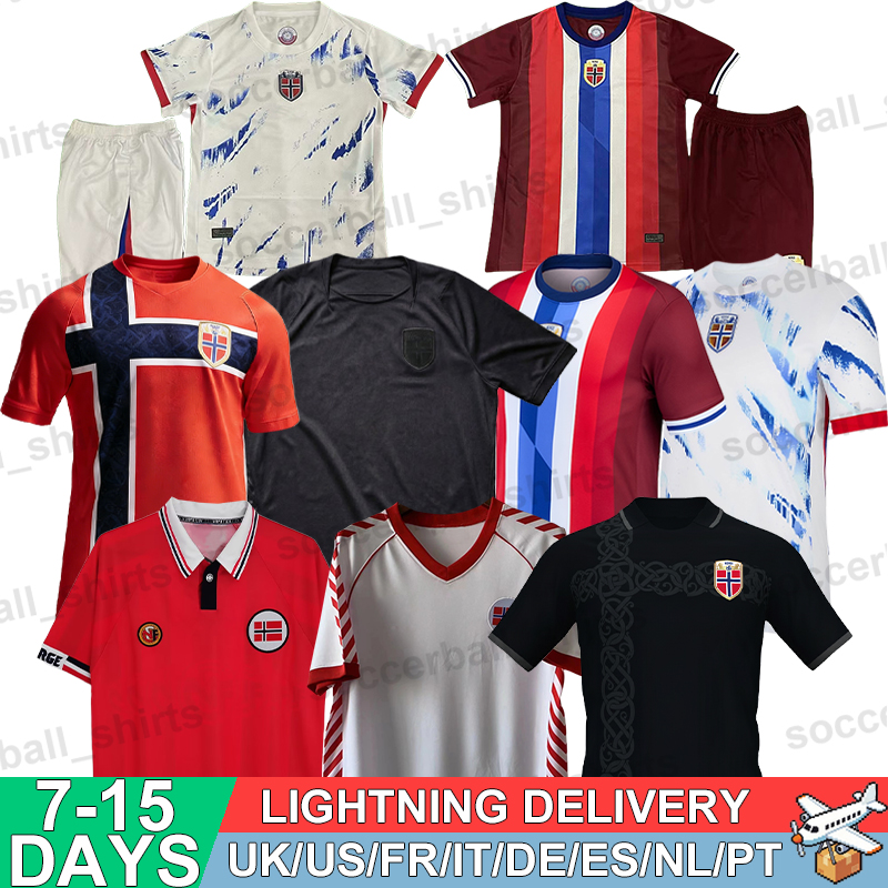 Norway Jerseys Football Soccer Jerseys World Cup 2026 Retro Football Shirts Tops Kits ODEGAARD HAALAND NUSA BOBB BERGE MELYOUNOUSSI THORSBY Men Kids Fans Player 4XL