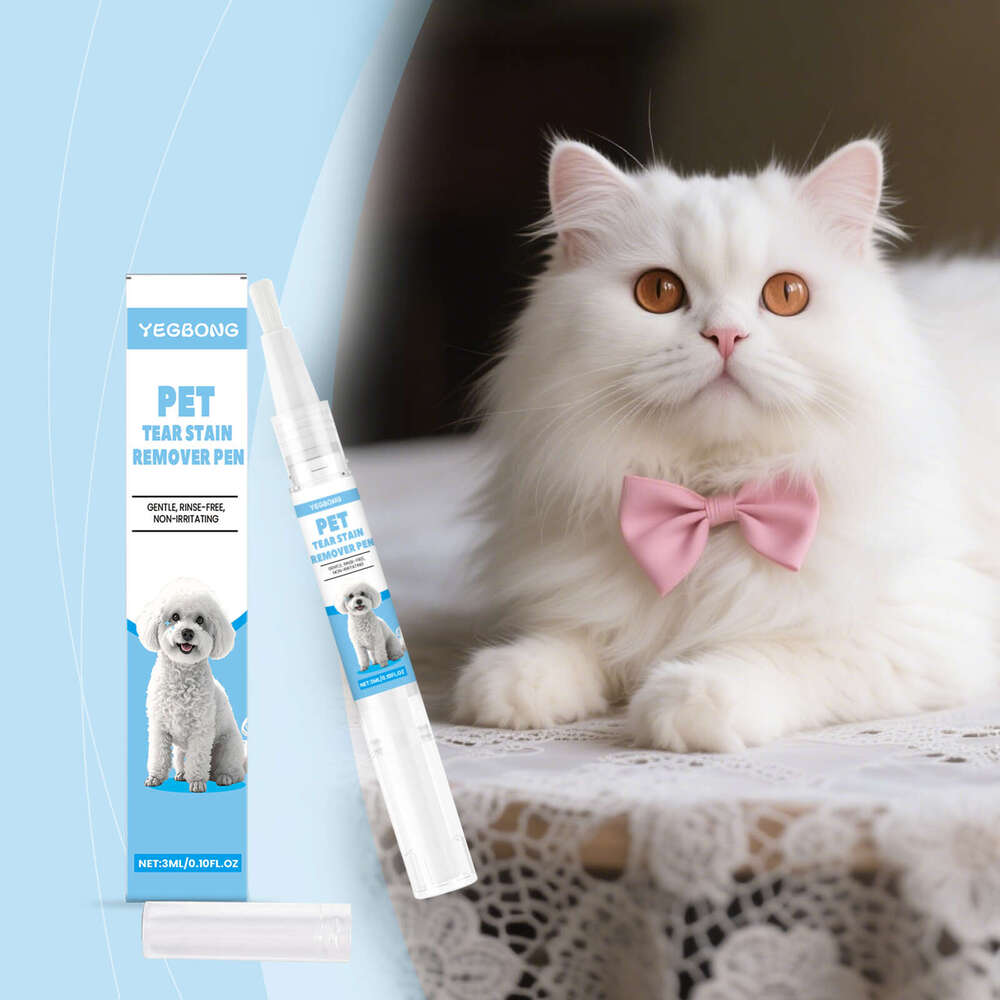 Yegbong Pen Cleaning Eye Tear Stain Pet Cat and Dog Universal Care Drops S260203