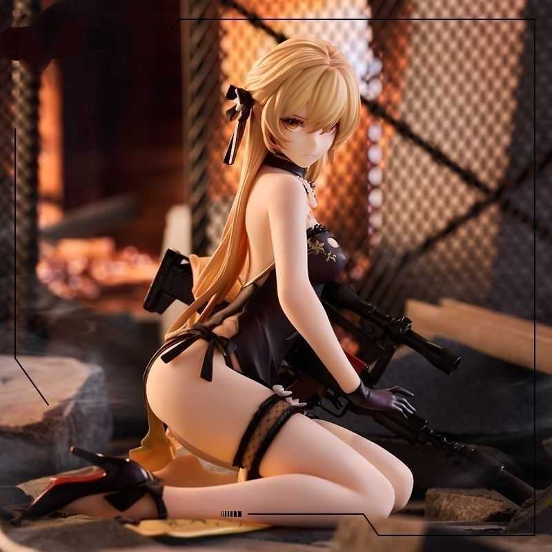 Girls Frontline Heavy Strike Purple Rain Heart Figure Anime Model Desktop Case Ornament Color J260205