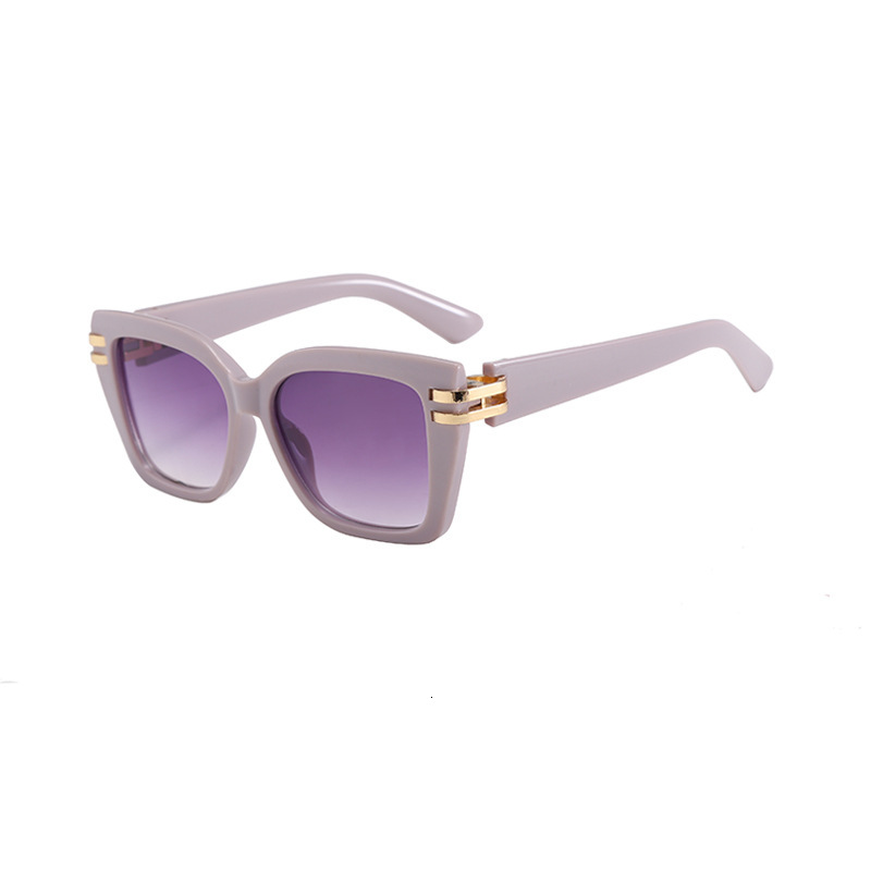 Designer Fashion Style for Women, High-End Large Frame Slimming New Luxury Sun Protection Sunglasses - view 4