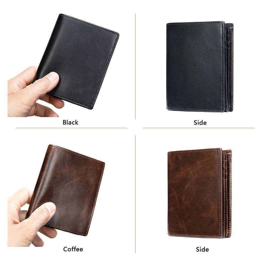 WESTAL Engrave Purse Men Genuine Wallets Male Clutch for Cards Cardholder Coin Purses Leather Wallet Man 7333 Z260205
