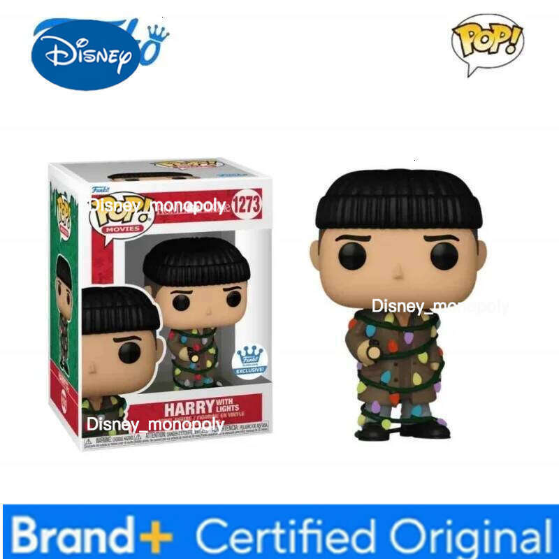 Disney Home Alone Kevin Harry Marv Action Figure Funko Pop Global Limited Figures model Toy Collection Christmas Statue Doll Ornament H260205