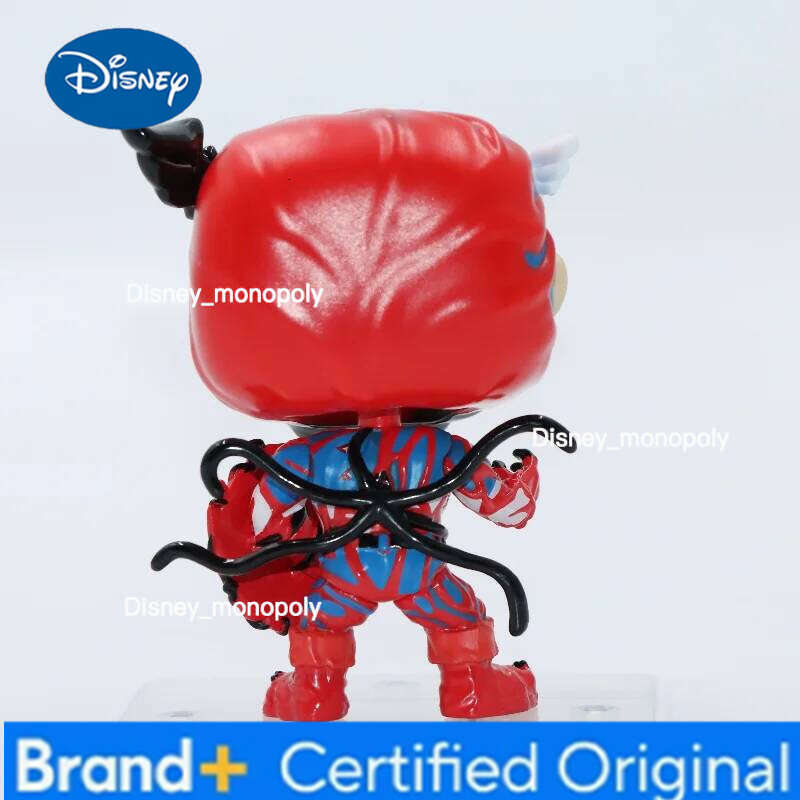 Disney Funko Pop Original MARVEL CARNAGE CAPTAIN AMERICA #1436 Action Figure Doll Toys Gift for Boys Collectible Desktop Model Decor H2602051