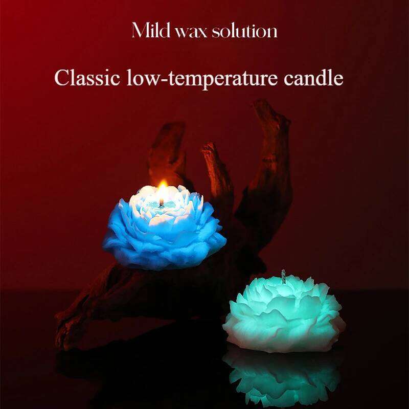 40 Low-Temperature Soy Wax Candle Gradient Reflective Aromar perfect for couples to play SM ,Valentine's Day Love Romantic Gift S260204