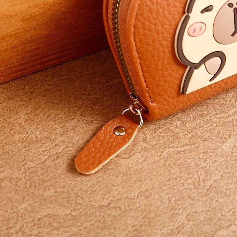 New Cartoon Water Dolphin Coin Purse Cute Mini Multi-card Organza Bag Portable Ladies Card Case Z260205