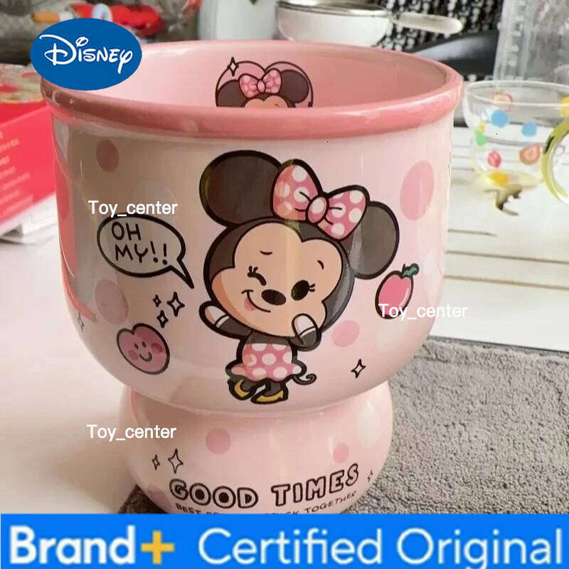 Disney Cute Cartoon Mickey Ceramic Coffee Mug - Creative Fashion Water Cup for Children Home Office Use Anime Periphery Toy Gift H260205