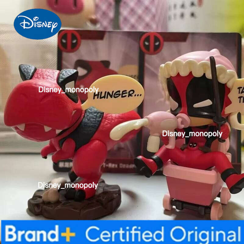Disney Popmart Marvel Deadpool Series Blind Box - Surprise Fashion Desktop Decoration Collection Mysterious Toy Gift H260205