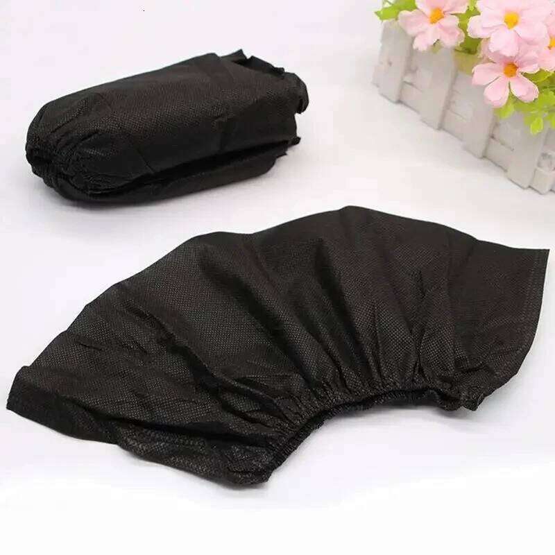 100PCS Disposable Covers Dustproof Non-woven Non-slip Booties Shoe Cover for Students Adults Household Workplace Foot Cove S260204