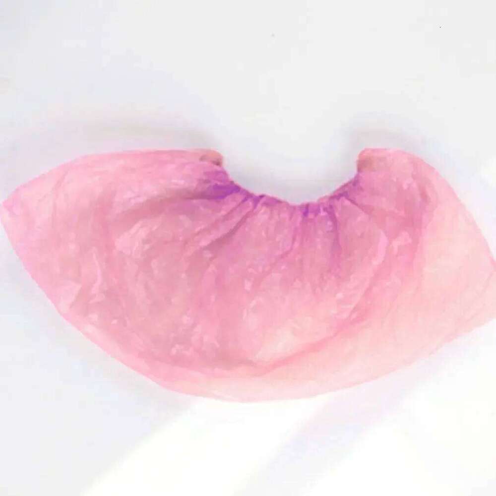 Disposable Plastic Shoe Covers 100 Pcs - Waterproof, Protective for Cleaning, Floor S260204