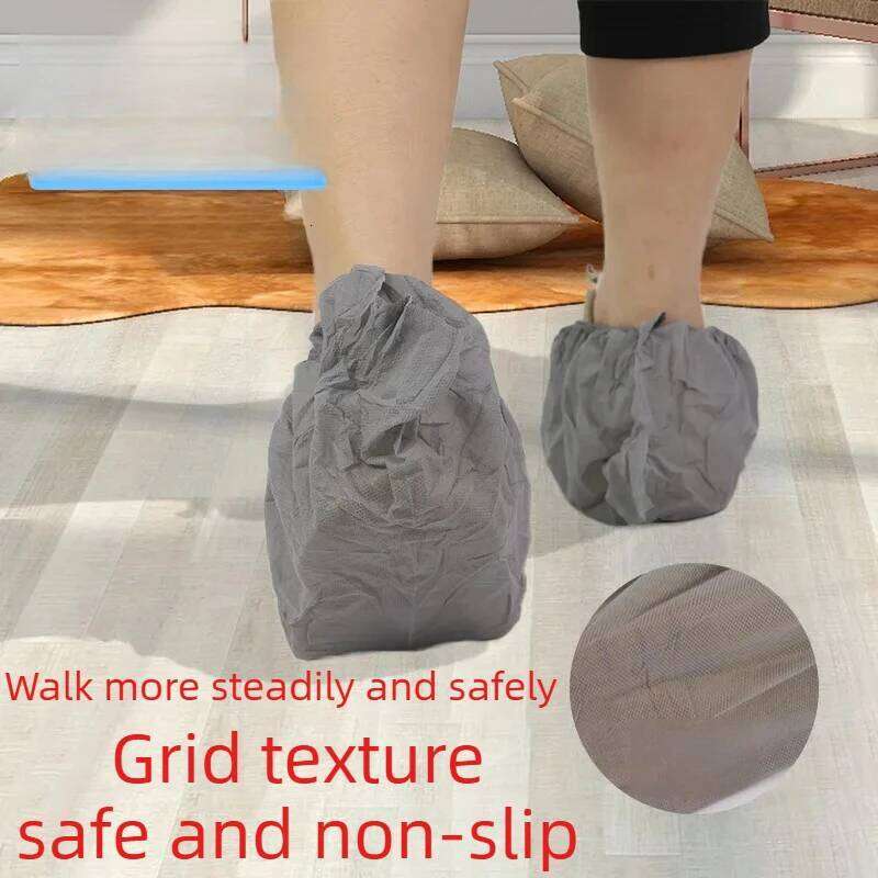 Disposable Thickened Non-Woven Shoe Covers Cartoon Printed Anti-Slip Breathable | Indoor Home Wear-Resistant. S260204