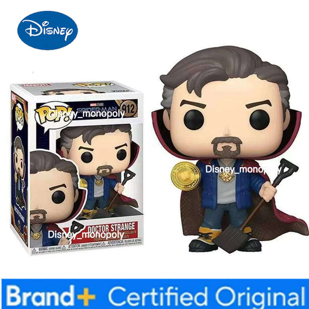 Disney FUNKO POP NEW 3 Doctor Strange Spider-Man Action Figure Collectible Desk Model Dolls Toys COOL Movies Goods H260205
