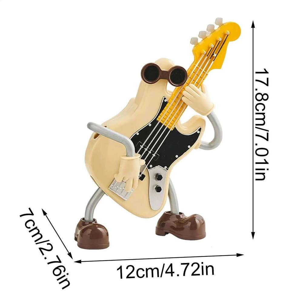 Statue Display Collectible Ornament Musical Instrument Mini Sculpture For Bookshelf Study Living Room TV S260204