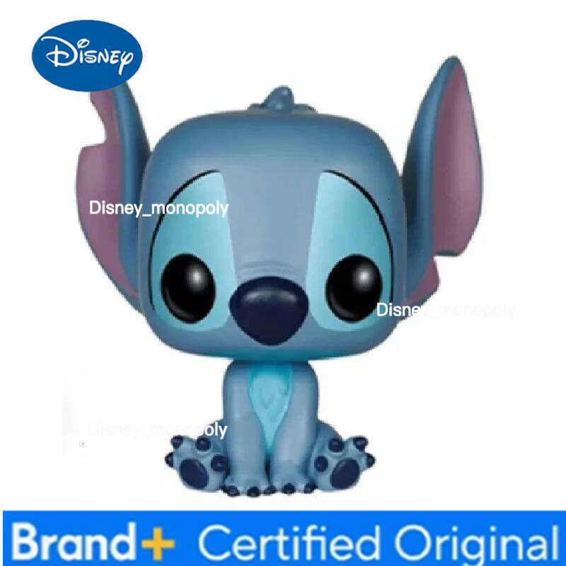 Disney MINISO Elf Hot Sale Star Baby Stitch Little Gold Handmade Vinyl PVC Doll Toy Children's Gift H260205