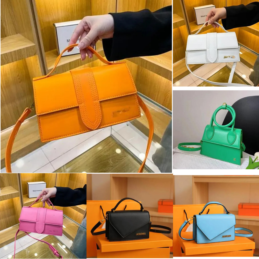 2026Shoulder Bags Designers Woman High Quality Jaquemeu Genuine Leather Women Mini Handbag Fashion Ladies Crossbody Bags Femmes
