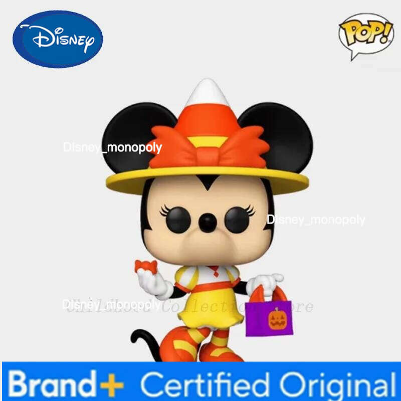 Disney Kawaii Halloween Minnie Action Figure Toys Mickey Mouse 1219# Anime Dolls Desktop Ornaments Collection Model Gifts H260205