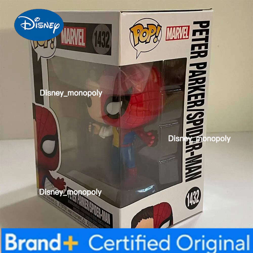 Disney Pop! Marvel Spider Man Action Model Toys Funko Pop Collectible Vinyl Figures Movie Figureine Souvenir Statue Doll Gift H260205
