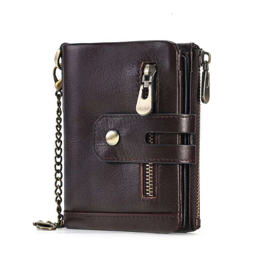 Genuine Men Women Short Wallets Real Cow Leather Wallet Billfold Slim Holders Inserts Coin Purse Wholesale Z260205