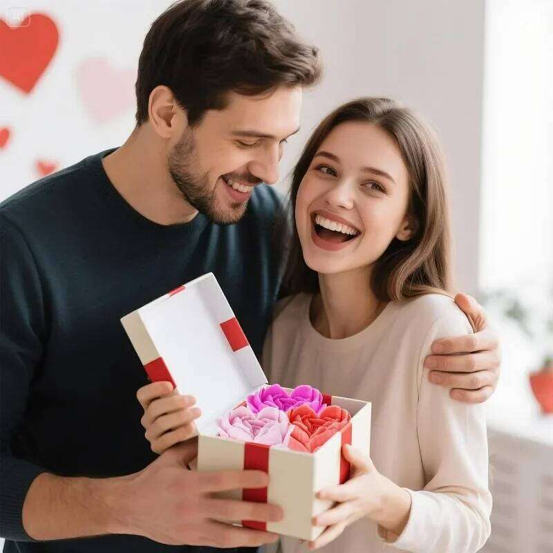 Flexible Heart Rose Mold DIY Candle Making Romantic Valentines Gifts Food-Grade Silicone for Wax Soap Resin Craft S260204