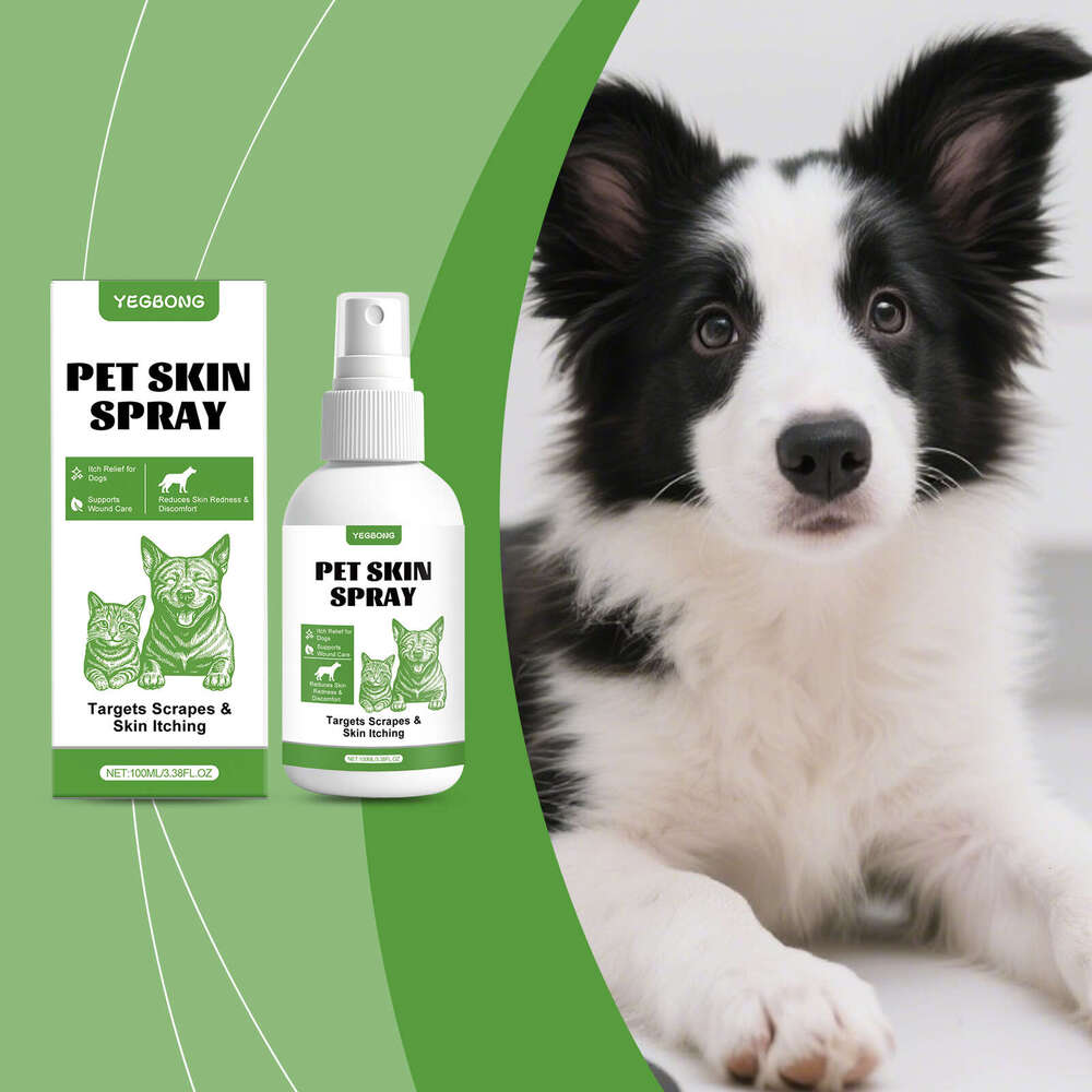 Yegbong Dog Gentle and Fast-Acting Care for Skin Discomfort Cleaning Comfort Spray S260203