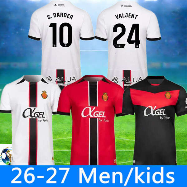 S-4XL 25 26 Rcd mallorca Soccer Jerseys 2025 2026 Football Shirt Camisetas de Futbol men Kids Kit uniforms