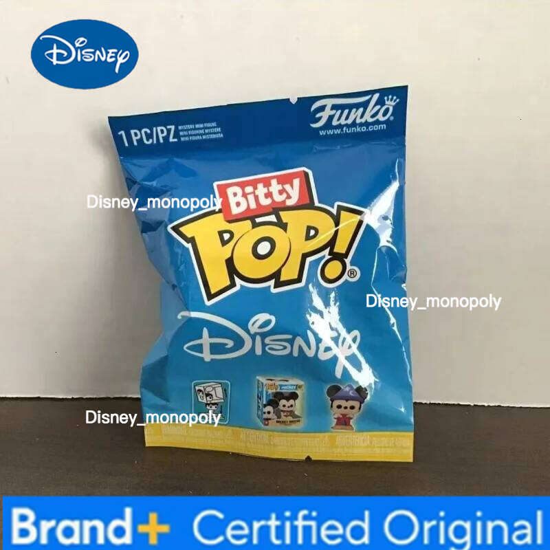 Disney Funko Pop Bitty Blind Mini Action Doll Model Mickey Minnie Donald Duck Collect Decoration Lucky Mysteriou Box Toy H260205