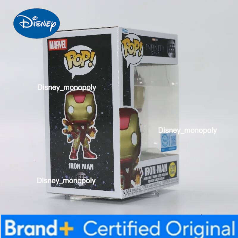 Disney Funko Pop Original Marvel Movie & TV Infinity Saga Anime Action Figure Iron Man Figurine Statue Toys Gift for Kids Boys Grils H260205