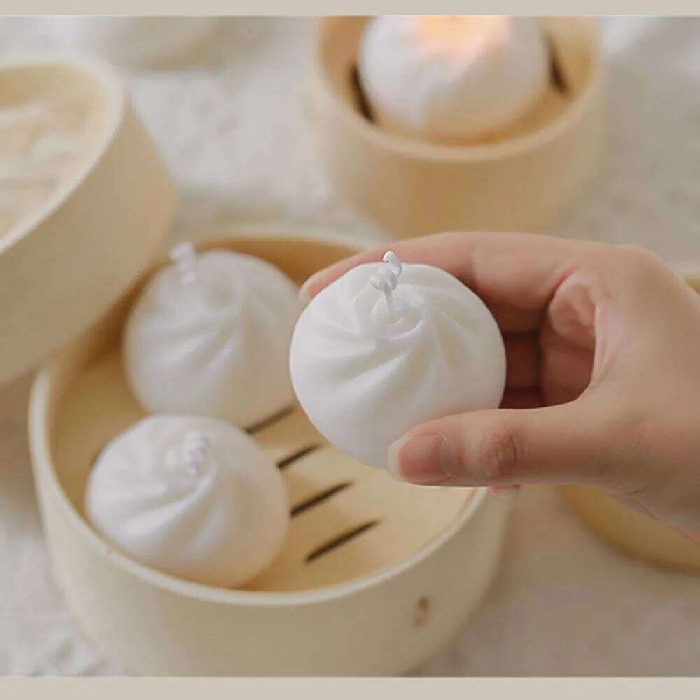 Xiaolongbao Scented Candles Romantic Air Fragrance Diffuser Fresh Home Lasting Aromatherapy Companion Christmas Gift S260204