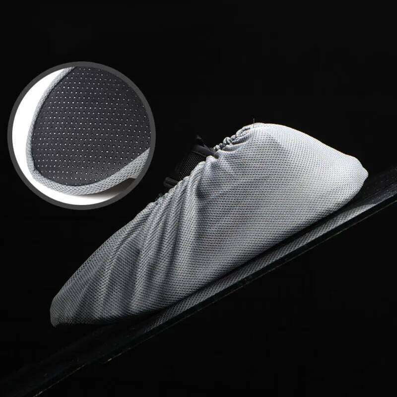 Household Non-woven Shoe Covers Thick Reusable Non-slip Overshoes Indoor Keep Floor Carpet Cleaning Shoes Slippers Protector S260204