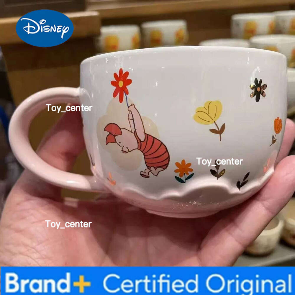Disney Original Shanghai 2024 Tigger Winnie eeyore mug ceramic water coffee cup H260205