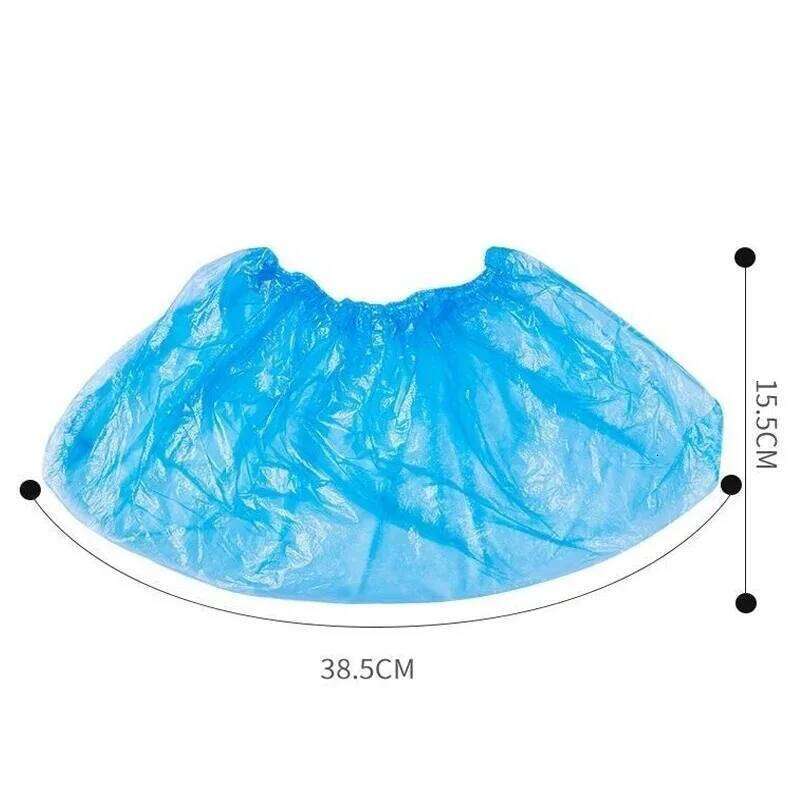 Disposable waterproof shoe covers, rainy day thick long tube farming boots, outdoor drifting plastic boots wholesal S260204