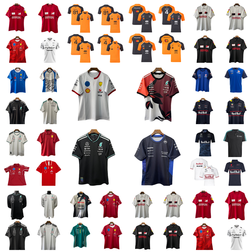 25 26 27 Aston Martin Men's T-Shirts Jersey Mercedes Alonso T-shirt F1 2025 2026 2027 Official Mens Fernando Alonso T-Shirt Formula 1 Racing Suit F1 Shirt MOTO