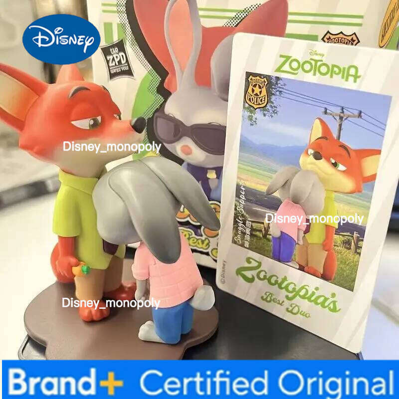 Disney New Hot 52TOYS Zootopia Blind Box Best Partners Series Anime Figures Trendy Toys Ornaments Collection Girl Boy Birthday Xmas Toy H260205
