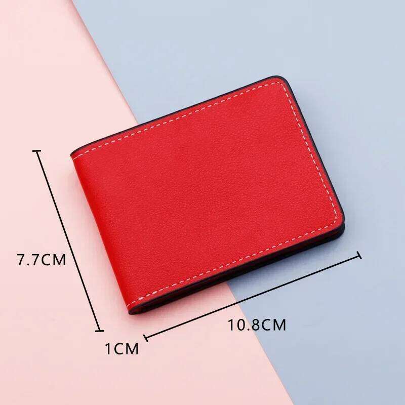 Ultra Thin Auto Driver License Bag Artificial PU on Cover for Car Driving Documents ID Card Holder Z260205