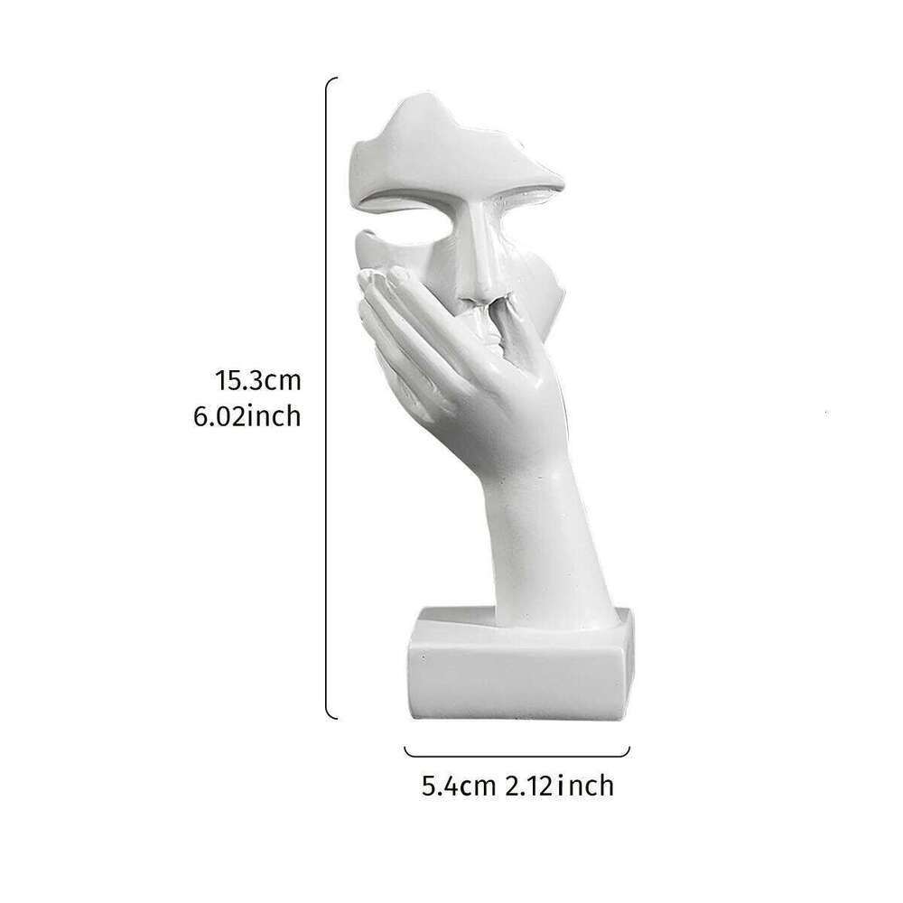 1PC, creative abstract action decorative ornaments, Thinker figure sculptures, home soft furnishings S260204