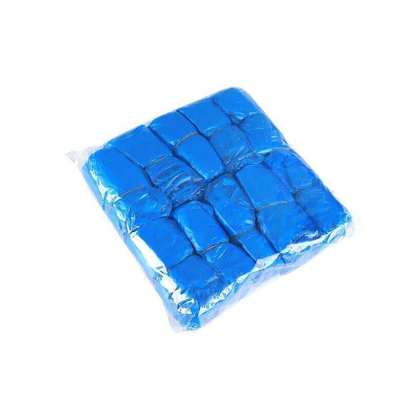 100pcs Disporable Household Dust-proof PE Waterproof Rain Shoe Cover Guest Visit Cleaning Accessories DDJ S260204
