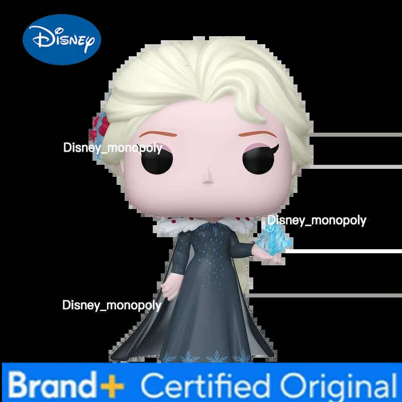 Disney Elsa Figures Winter Outfit #1617 Funko Pop! 4.2 inch Vinyl Figure Collectible Limited Edition Figurine Toy Gifts H260205