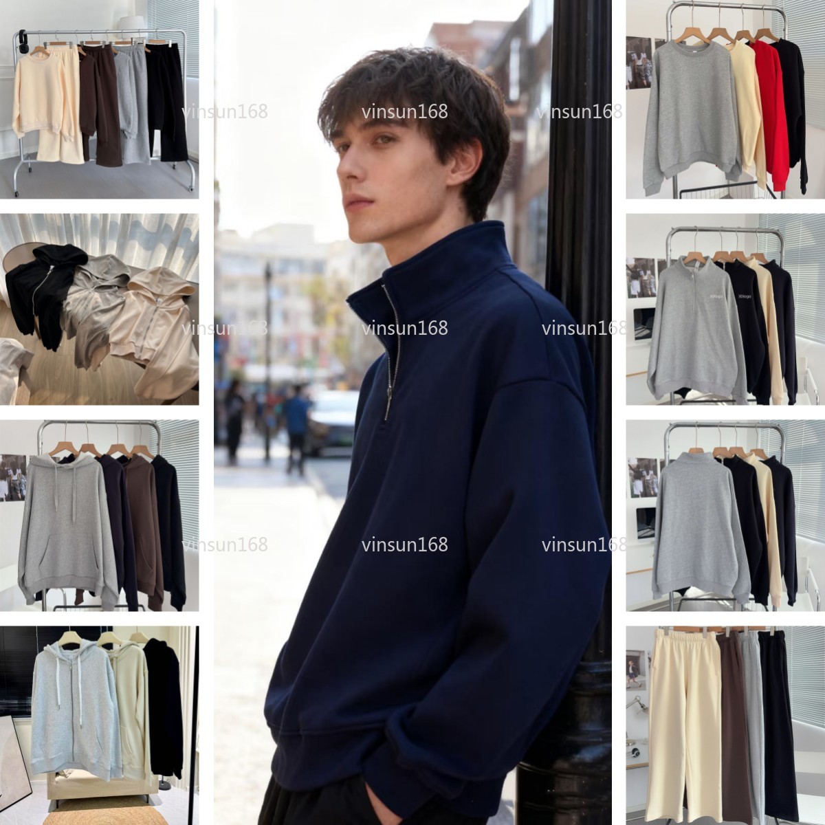 3D Label Hooded Swe… - image