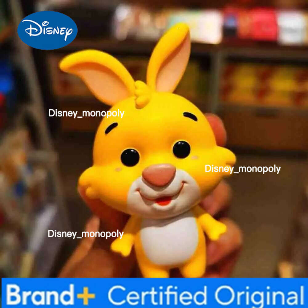 Disney Family Series Winnie the Pooh Piglet Tigger Eeyore Owl Rabbit Roo Tiger Action Figure Toys Gifts for Kids H260205